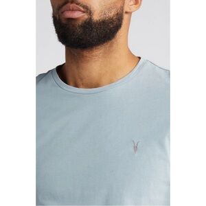 All Saints Men’s Blue Short Sleeve Tee